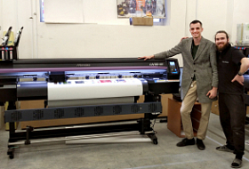 CJV150 стал четвертым станком Mimaki в казанской типографии CopyRoom