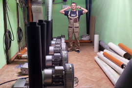 На производстве надувных лодок "Фрегат" готовится к запуску третий iECHO TK4S