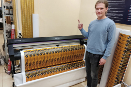 В московской РПК установлен первый в России режущий плоттер Mimaki CG-AR
