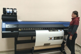 Флажное производство из Уфы выбирает новейший Mimaki TS100-1600