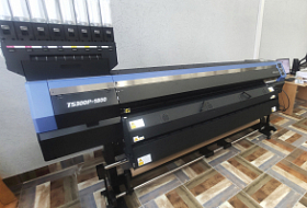 Запустили Mimaki TS300 в учебном центре РГУ им. А.Н. Косыгина
