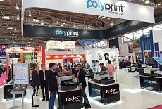 Долгожданная премьера нового принтера echo2 на стенде Polyprint