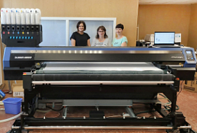 Уже второй за месяц принтер Mimaki на фабрике детской одежды