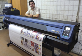 Столичное рекламное производство выбирает новейший Mimaki TS100