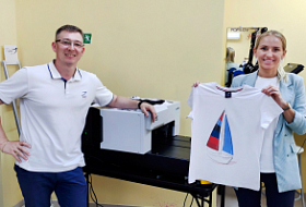 Запуск DTG-принтера Polyprint TexJet echo2 на швейном производстве Popilov Yachting