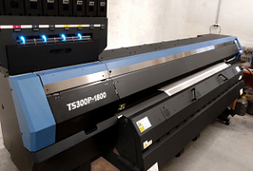 Запуск Mimaki TS300 для промышленного производства принтованного текстиля