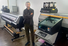 Второй УФ-принтер Mimaki запущен в типографии "Полиграф-Центр"