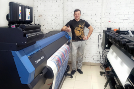 Уже третий текстильный принтер Mimaki запущен на фабрике "ФАНАТ"